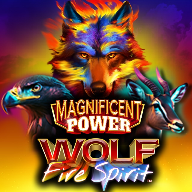 Magnificent Power Wolf Fire Spirit