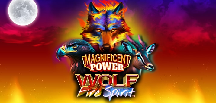 Magnificent Power Wolf Fire Spirit