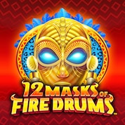 12 Masks of Fire Drums