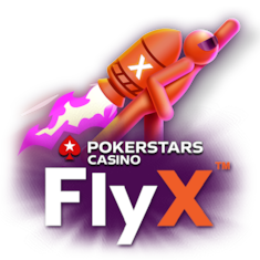 Interfaz de slots PokerStars mostrando el juego Book of Dead