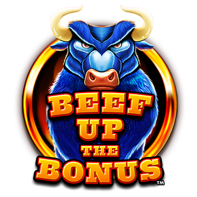 Beef Casino Logo und Spieloberfläche