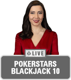 Interfaz del blackjack PokerStars