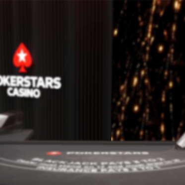 Interfaz del blackjack en PokerStars