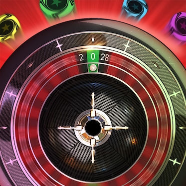 Interfaz de la ruleta en PokerStars