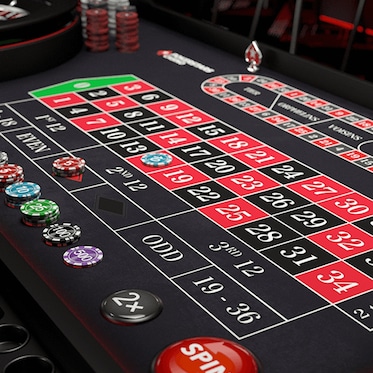 Interfaz de la ruleta en PokerStars